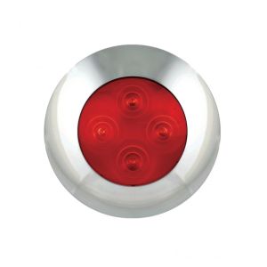 LED 12V 75mm Red Interior/Exterior Courtesy Light  
