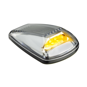 LED 9-32V Cat 6 Side Direction Indicator Light With Clear Lens (Blister Pack Of 2) 