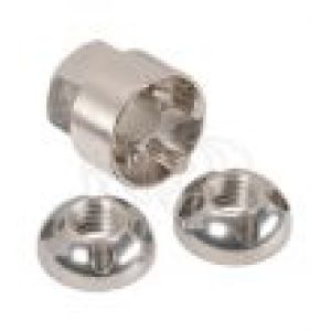 Narva M12 X 1.75 Anti Theft Lock Nut (Blister Pack Of 2) 
