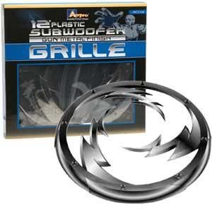 Aerpro 12 Gun Metal Grey Plastic Grille Set 