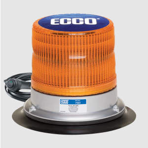 Ecco 12-24V Pulse LED Amber Beacon With Magnetic Base