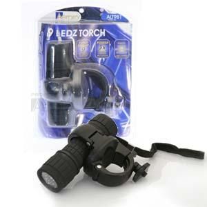 Aerpro 9 LED Torch With Bracket  