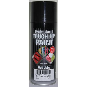 Odd Jobs Gloss Black 250Gm Spraypack  