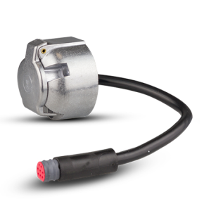 LED 7 PIN MALE TRAILER COUPLING HARNESS SOCKET