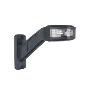 LED 12-24V Rhs Amber/Red Rubber Stalk Side Marker/ Indicator Light 