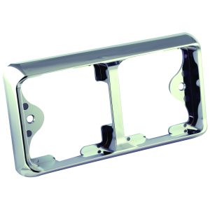 LED Chrome Dual Bracket To Suit 80 Series Lights