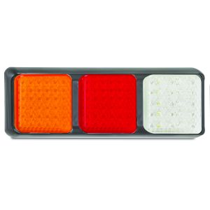 LED 12-24V Combination Tailight With Reverse Light (278 X 100 X 28mm)