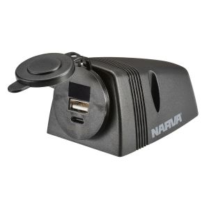 NARVA HEAVY DUTY SURFACE MOUNT USB A/USB C (PACK OF 25)