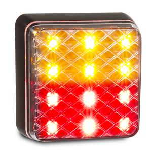 LED 12-24V Combination Tailight (81 X 81 X 24mm)  