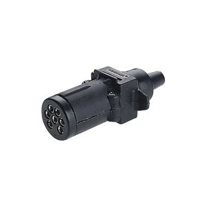 Narva 7 Pin Small Round Plastic Trailer Plug  