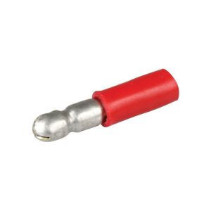 Hella Red Male Bullet Crimp Terminal (Blister Pack Of 14)