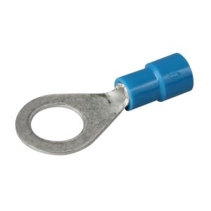 Hella Blue 8mm Eye Crimp Terminal (Pack Of 14)