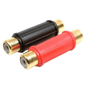 Aerpro Red Female Rca To Black Female Rca Lead  