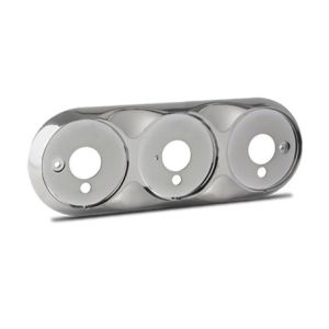 LED Chrome Triple Bracket To Suit 82 Series Lights  