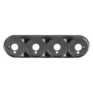 LED Black Quad Bracket To Suit 82 Series Lights  