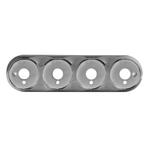 LED Chrome Quad Bracket To Suit 82 Series Lights  