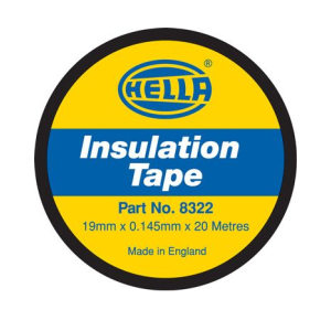 Hella Black Flame Retardant Insulation Tape