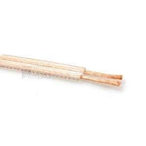 Aerpro 2 X 120/0.12mm Clear Flat OFC Speaker Cable (100m Roll) 