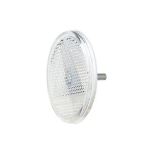 Narva 65mm Round White Reflector With Fixing Bolt