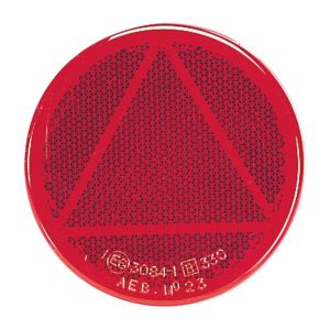 Narva 65mm Red Self Adhesive Reflector