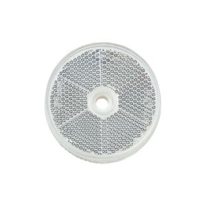 Narva 60mm Round White Reflector With Central Fixing Hole (Min Qty Of 50)