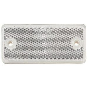 Narva 90mm X 40mm White Reflector With Dual Fixing Holes (Min Order Qty Of 50)