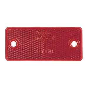 Narva 90mm X 40mm Red Reflector With Dual Fixing Holes (Min Buy Qty 50)
