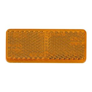 Narva 70mm X 28mm Amber Self Adhesive Reflector