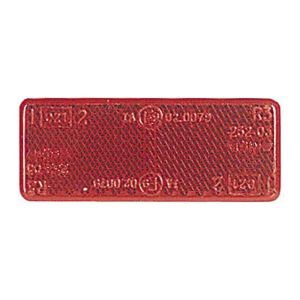 Narva 70mm X 28mm Red Self Adhesive Reflector