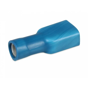 Hella Blue 6.3mm Fully Insulated Female Blade Crimp Terminal (Pack Of 100)