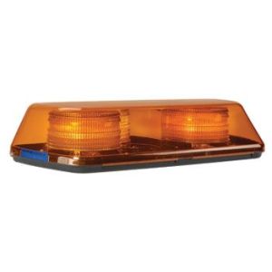 Narva Euromax 12/24V Amber 2 Quad Flash Strobes Mini Light Bar (505 X 220 X 110mm)