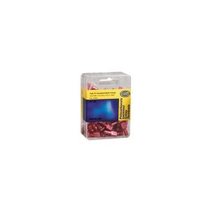Hella Red 6.3mm High Temp Fully Insulated Female Blade Crimp Terminal (Pack Of 100)