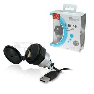 Aerpro USB Socket With 2m Lead
