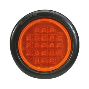 Narva 12-24V Red LED Warning Light With 12 Flash Patterns (129 X 27 X 16mm)