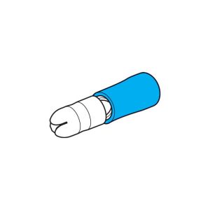 Hella Blue Male Bullet Crimp Terminal (Pack Of 100)
