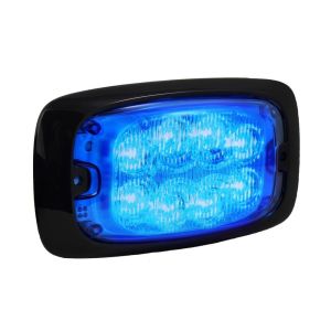 Narva 12-24V High Output Blue LED Warning Light With 16 Flash Patterns (122 X 70 X 22mm) 