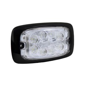 Narva 12-24V High Output White LED Warning Light With 16 Flash Patterns (122 X 70 X 22mm) 