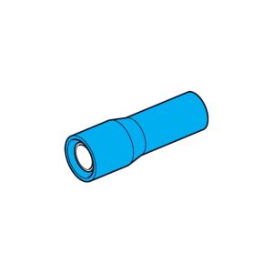 Hella Blue Female Bullet Crimp Terminal (Pack Of 100)