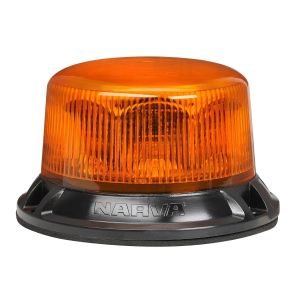 NARVA EUROTECH II 9-33V SHORT PROFILE AMBER LED BEACON WITH MAGNETIC BASE