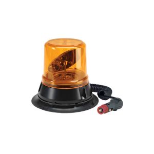 Narva Hi Optics 12-24V Amber LED Rotating Beacon With Magnetic Base 