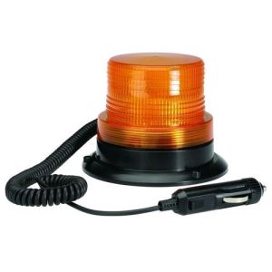 Narva 12-80V Amber Single Flash Strobe With Magnetic Base