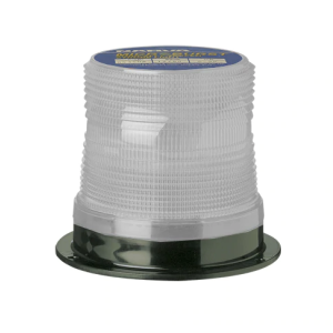 Narva 12-80V Clear Sonically Sealed Single Flash Round Strobe Flange Base