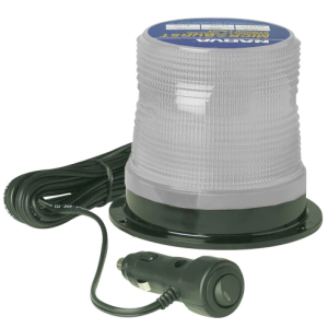 Narva 12-80V Clear Sonically Sealed Single Flash Strobe Round Magnetic Base