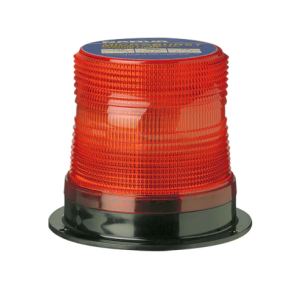 Narva 12-48V Red Sonically Sealed Double Flash Strobe Round, Flange Base