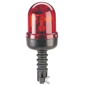 Narva Baby Flex 12/24V Red Pipe Mount Rotating Beacon