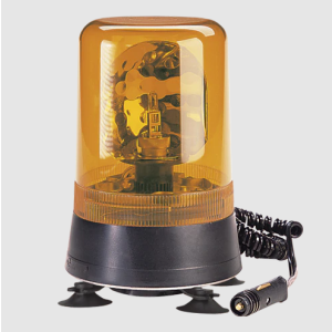 Narva 12-24V Amber Hi Optics Rotating Beacon With Magnetic Base