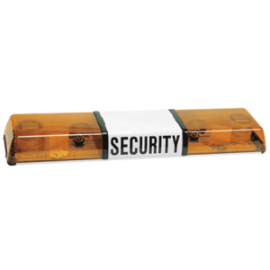 Narva 12-24V Amber Light Bar With 2 Rotators, 2 Strobes And Illuminated Centre 1.4m