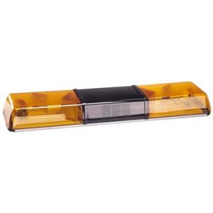 Narva 12-24V Optimax Amber Light Bar 2 Rotators 4 Mirrors Speaker And Grill 1.2m