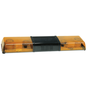 Narva 12-24V Optimax Amber Light Bar With 4 Rotators, Speaker And Grill 1.4m
