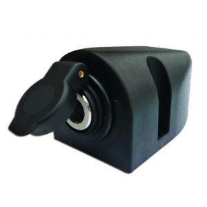 Q-LED 15 Amp Surface Mount Accessory Socket (Blister Pack Of 1) 